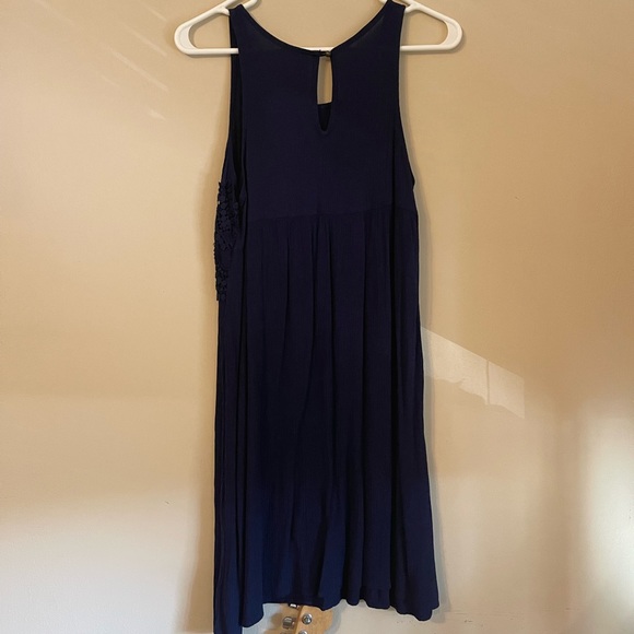 Xhilaration Navy Lace Swing Mini Dress - Picture 4 of 5